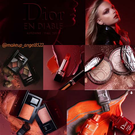 dior en diable make up|Dior en Diable Makeup Collection Fall 2018 .